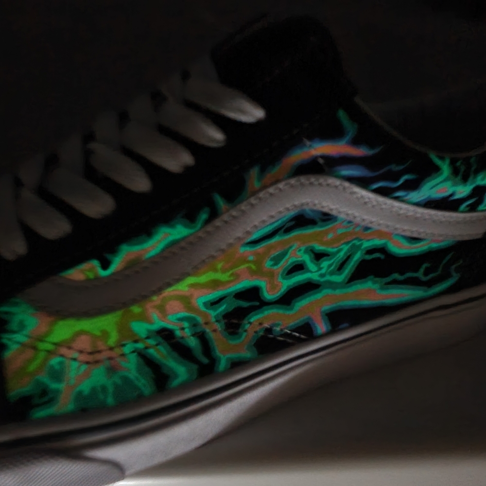 Vans Old Skool Electric Flames - Picture 8 of 8